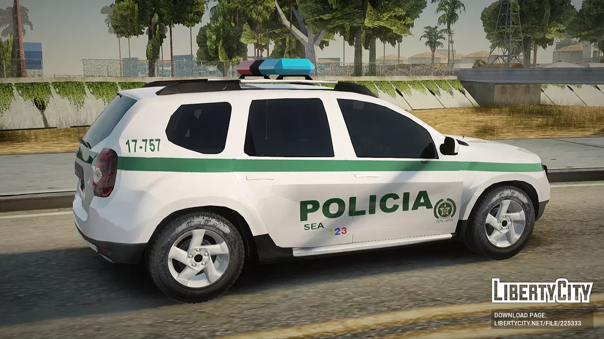 Renault Duster Patrulla Policia Colombiana / GTA San Andreas