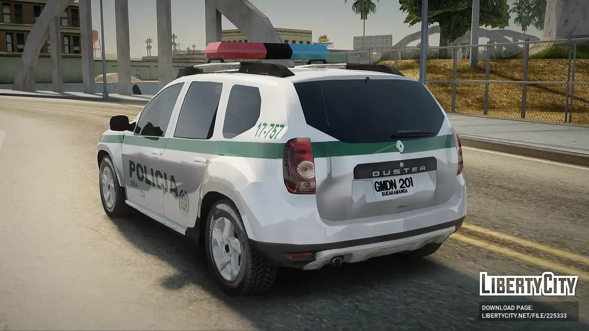 Renault Duster Patrulla Policia Colombiana / GTA San Andreas