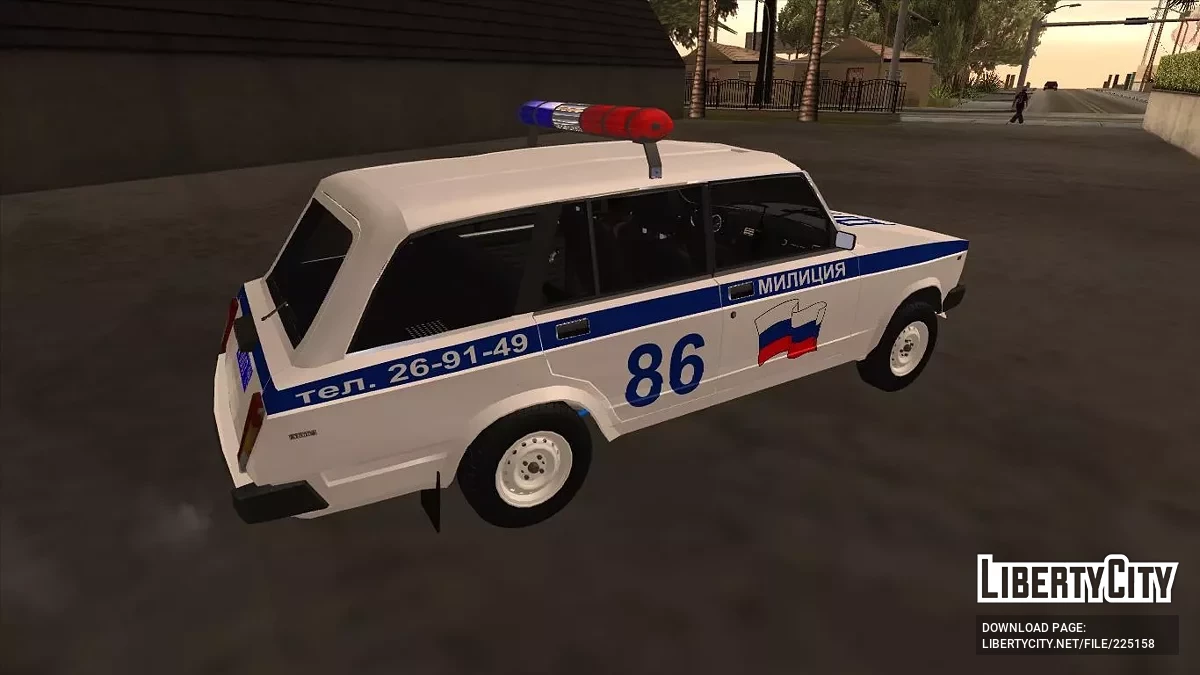 ВАЗ 2104 Милиция / GTA San Andreas