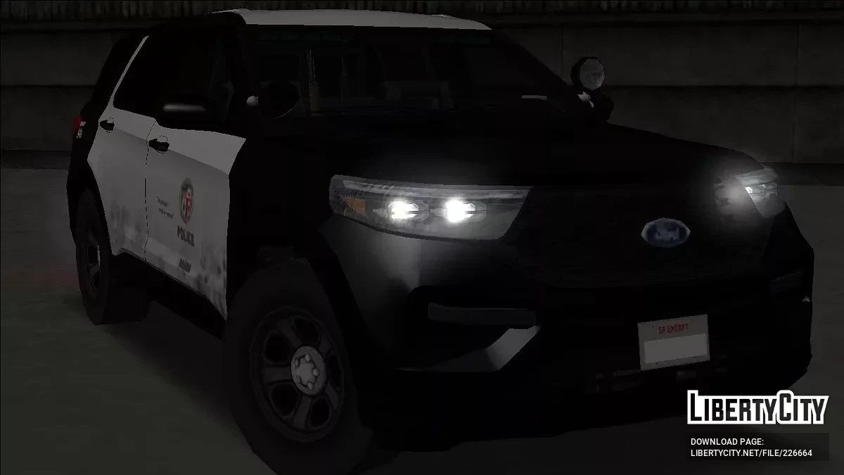 Ford Explorer 2020 LAPD Slicktop [Без AVS/ELM] / GTA San Andreas