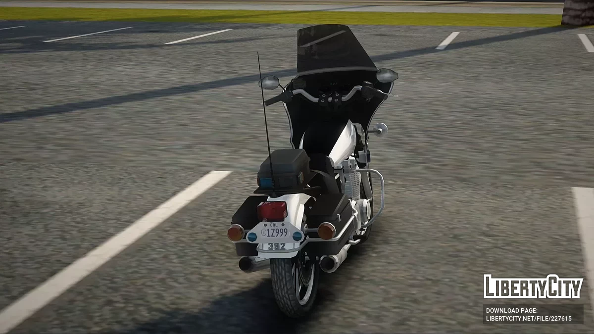 1980 Kawasaki KZ 1000 Police Bike / GTA San Andreas