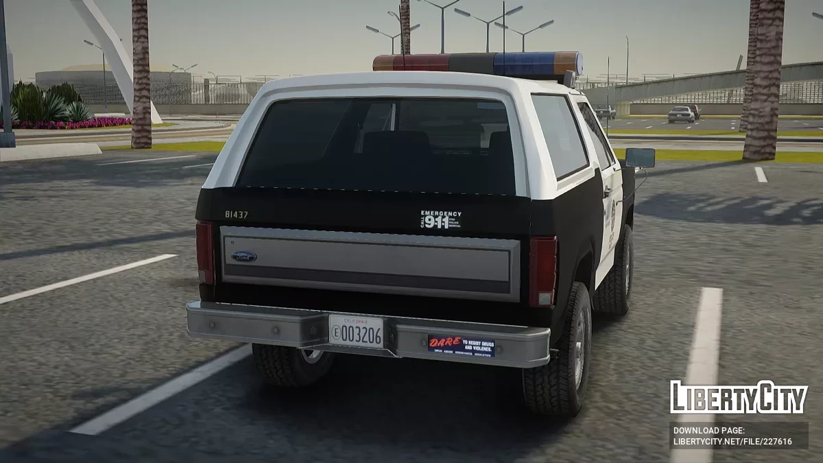 1983 Bronco LAPD Patrol Car / GTA San Andreas