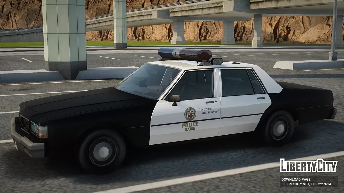 1989 Chevrolet Caprice LAPD Patrol Car / GTA San Andreas
