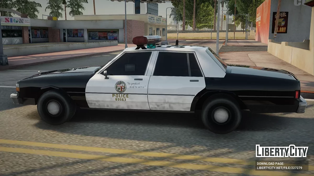 1990 Chevrolet Caprice LAPD Patrol / GTA San Andreas