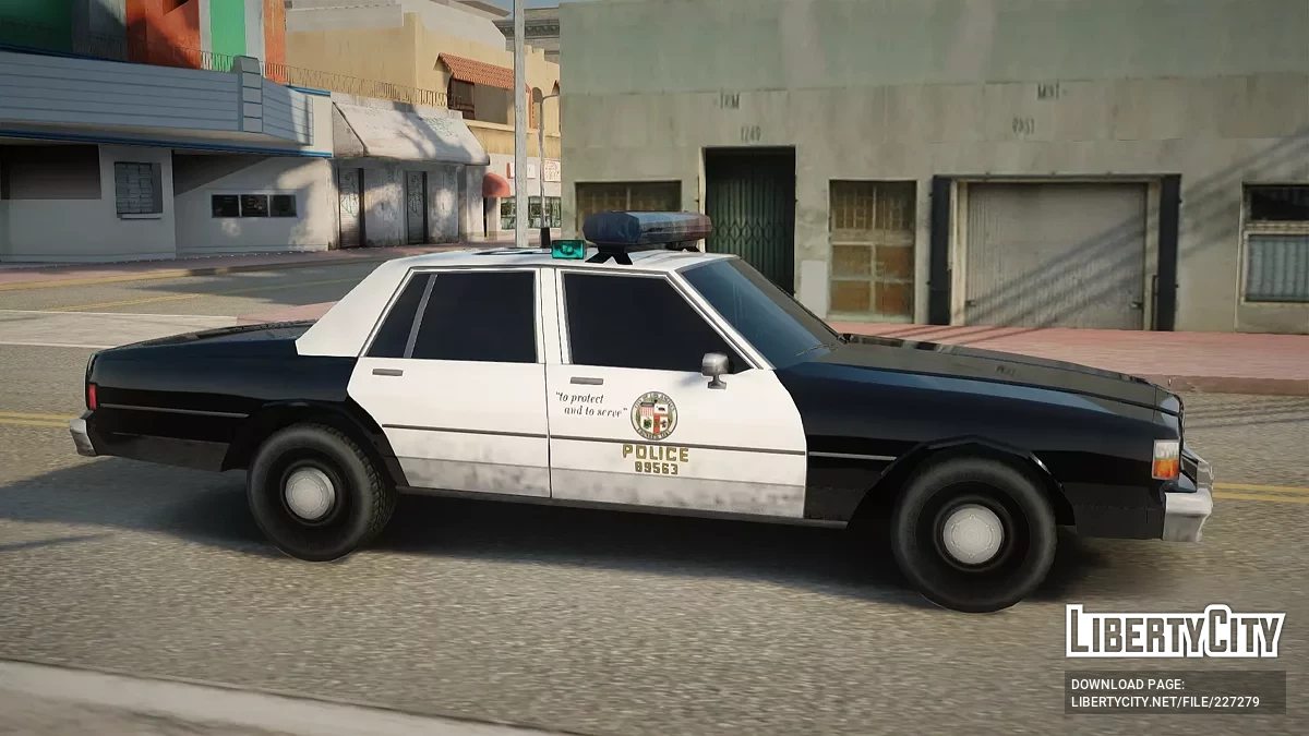 1990 Chevrolet Caprice LAPD Patrol / GTA San Andreas