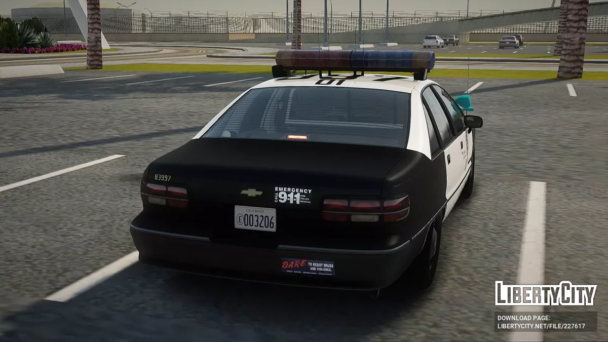 1991 Chevrolet Caprice LAPD Patrol Car / GTA San Andreas
