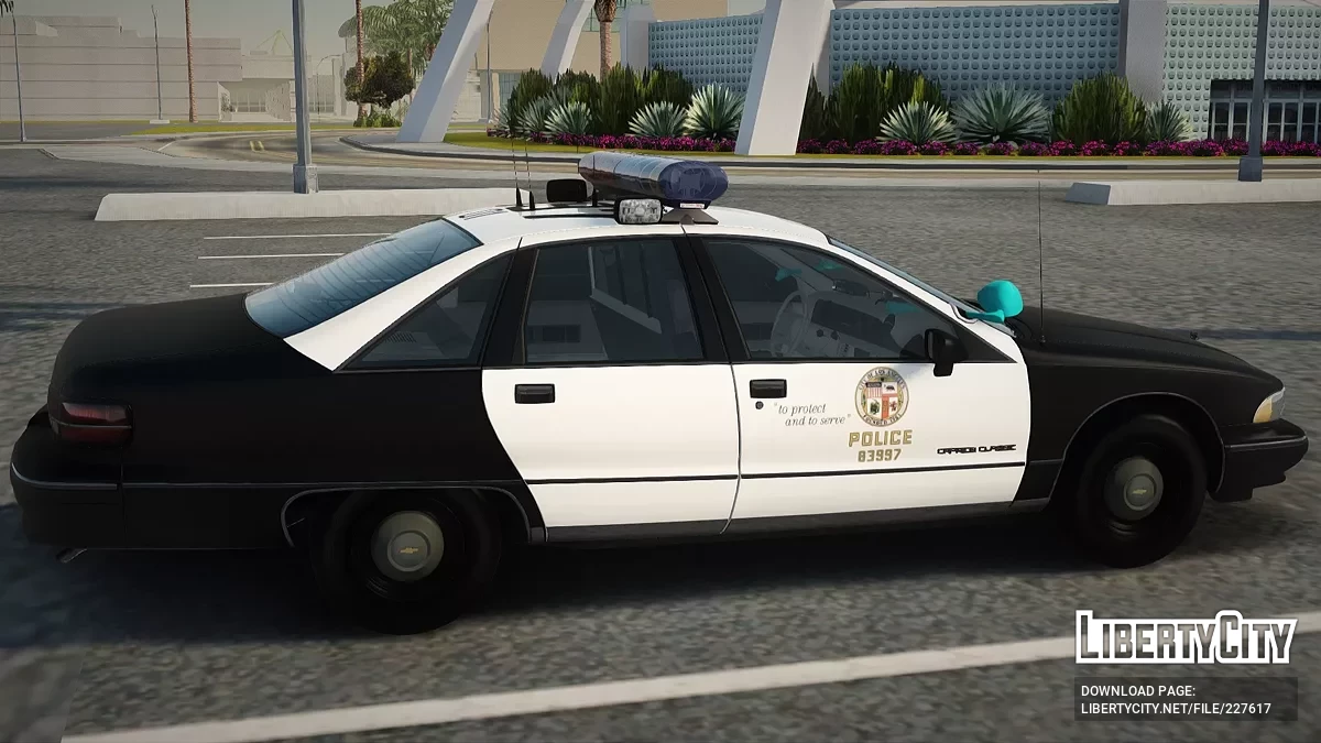 1991 Chevrolet Caprice LAPD Patrol Car / GTA San Andreas