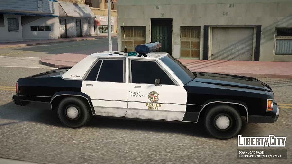 1991 Ford LTD CV LAPD Patrol / GTA San Andreas