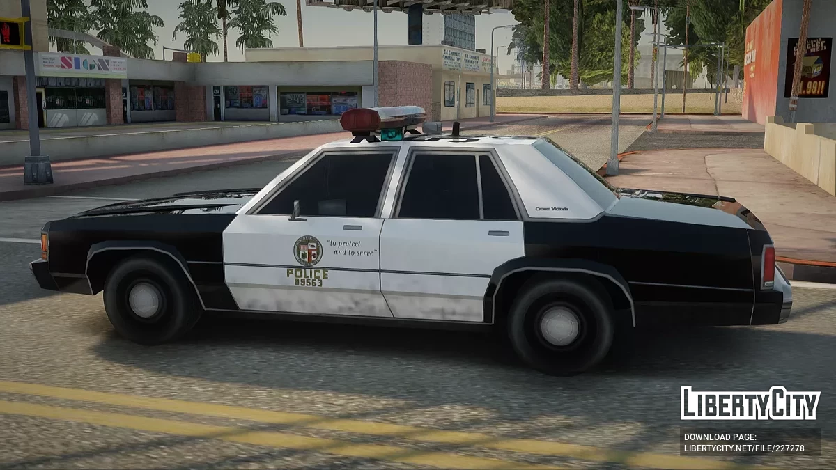 1991 Ford LTD CV LAPD Patrol / GTA San Andreas