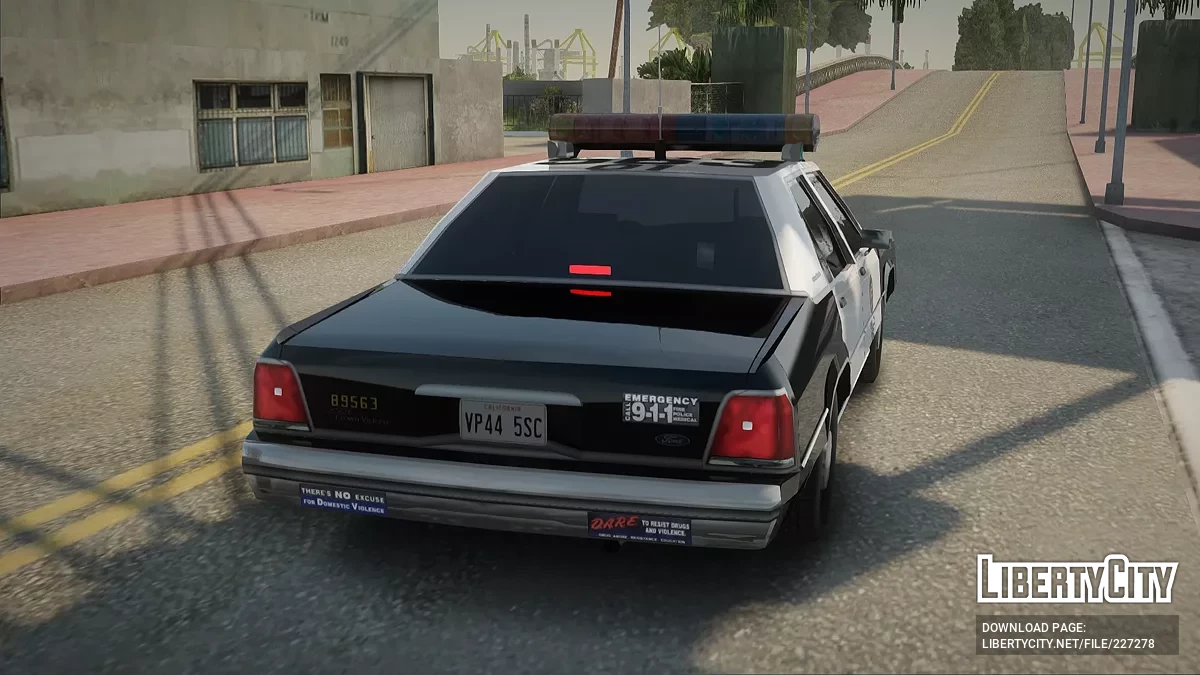 1991 Ford LTD CV LAPD Patrol / GTA San Andreas
