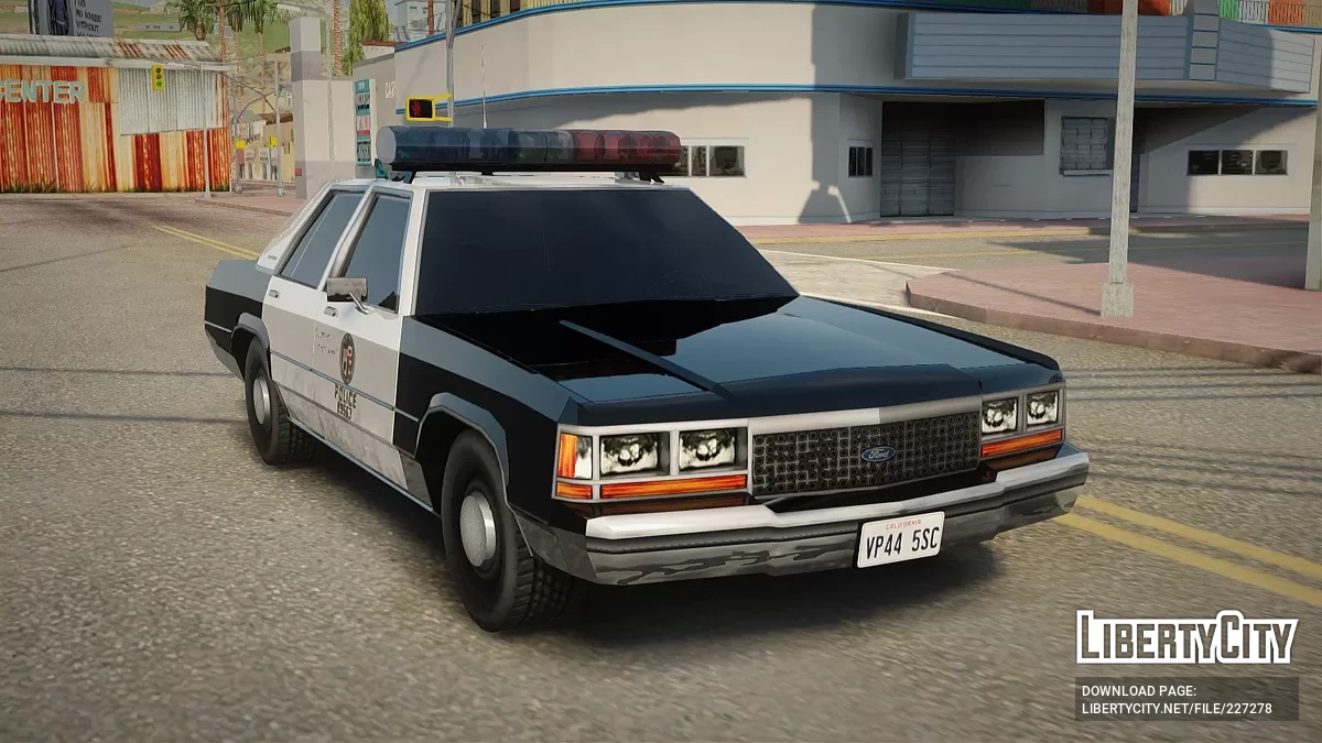 1991 Ford LTD CV LAPD Patrol / GTA San Andreas