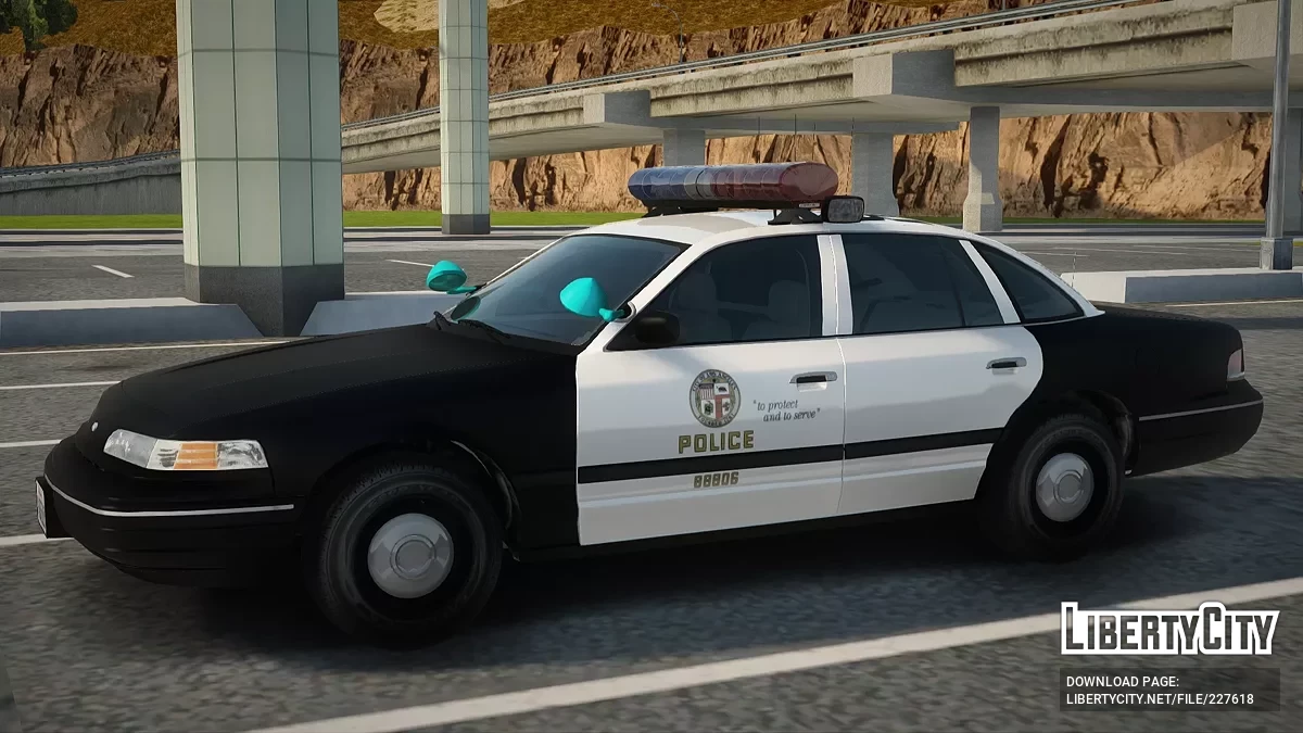 1992 Ford Crown Victoria LAPD Patrol Car / GTA San Andreas
