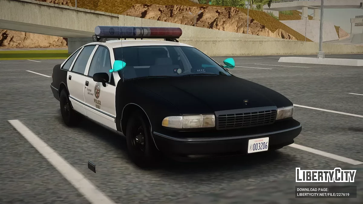 1994 Chevrolet Caprice LAPD Patrol Car / GTA San Andreas