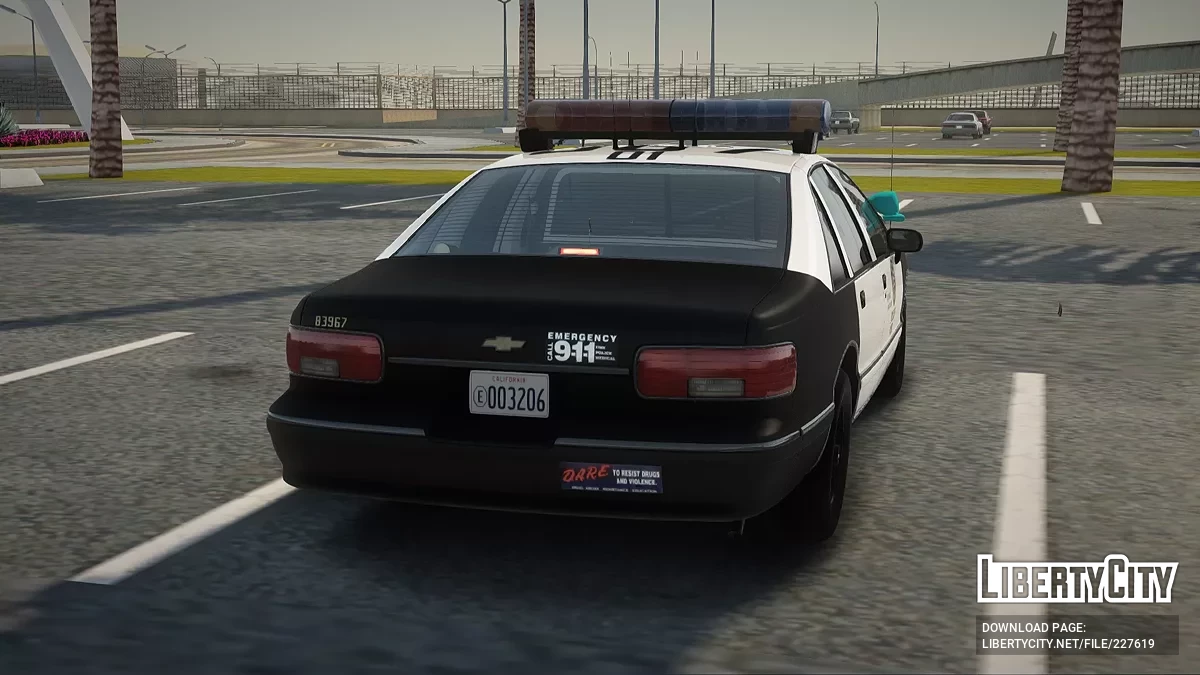 1994 Chevrolet Caprice LAPD Patrol Car / GTA San Andreas