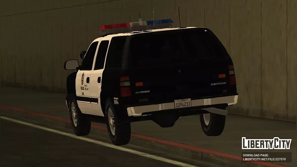 2003 LAPD Chevrolet Tahoe / GTA San Andreas