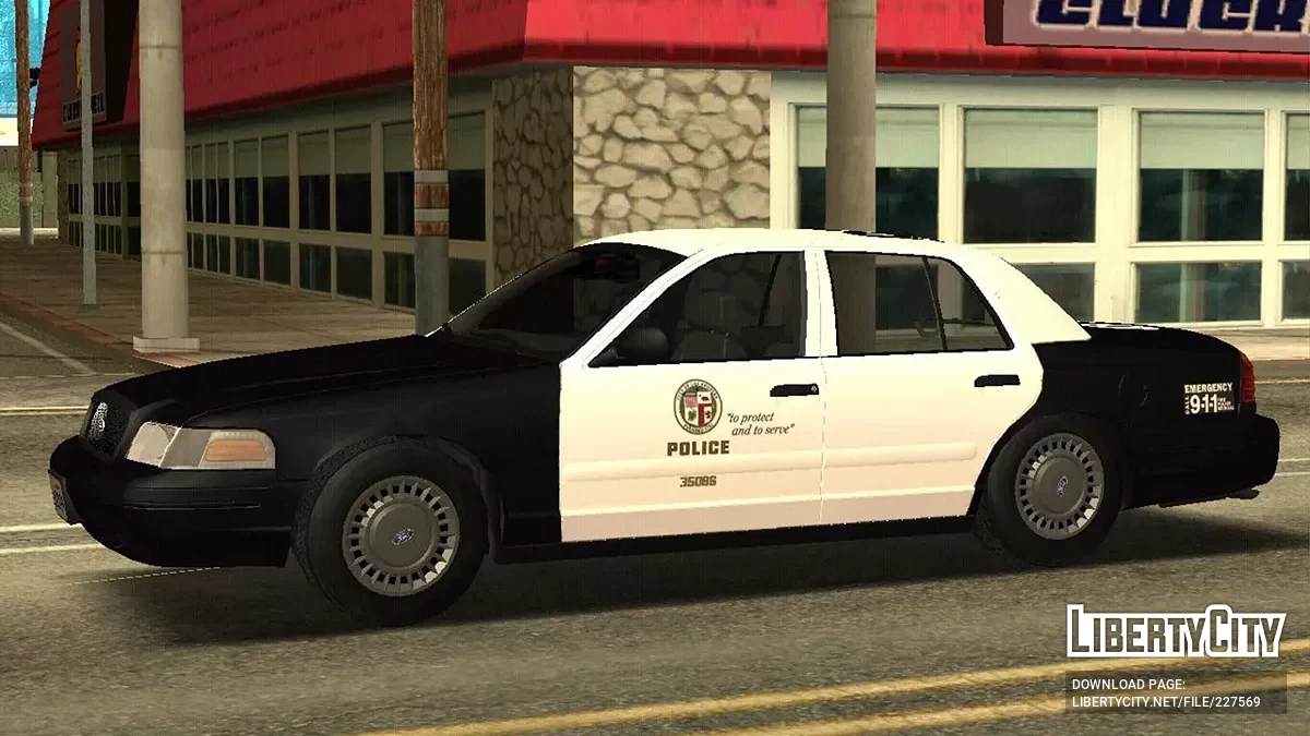 2003 LAPD Ford Crown Victoria / GTA San Andreas