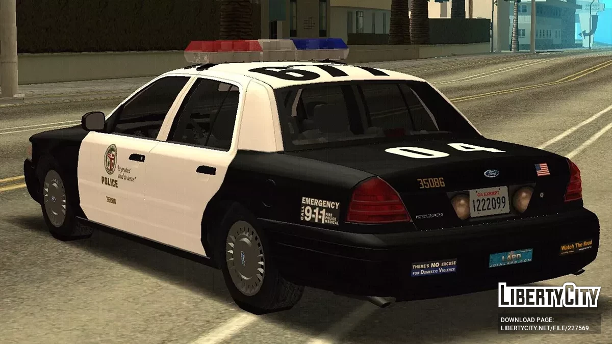 2003 LAPD Ford Crown Victoria / GTA San Andreas