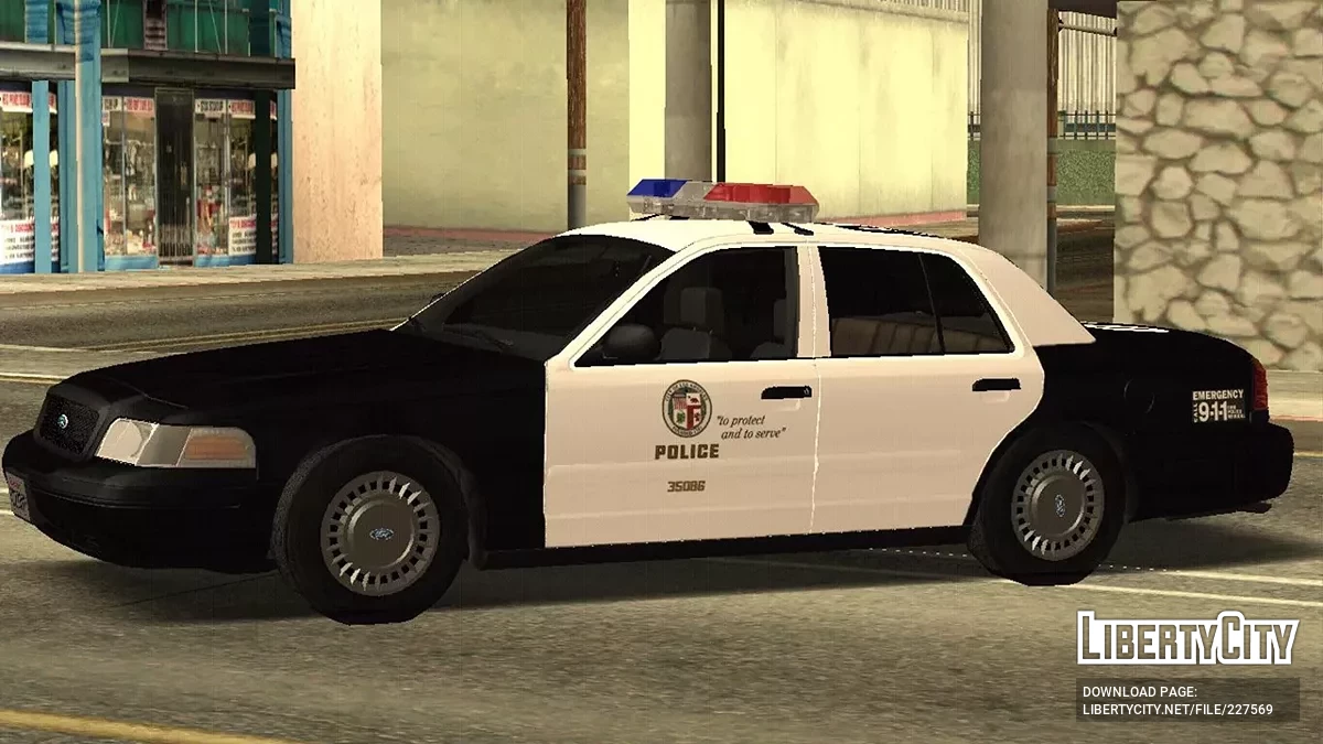 2003 LAPD Ford Crown Victoria / GTA San Andreas