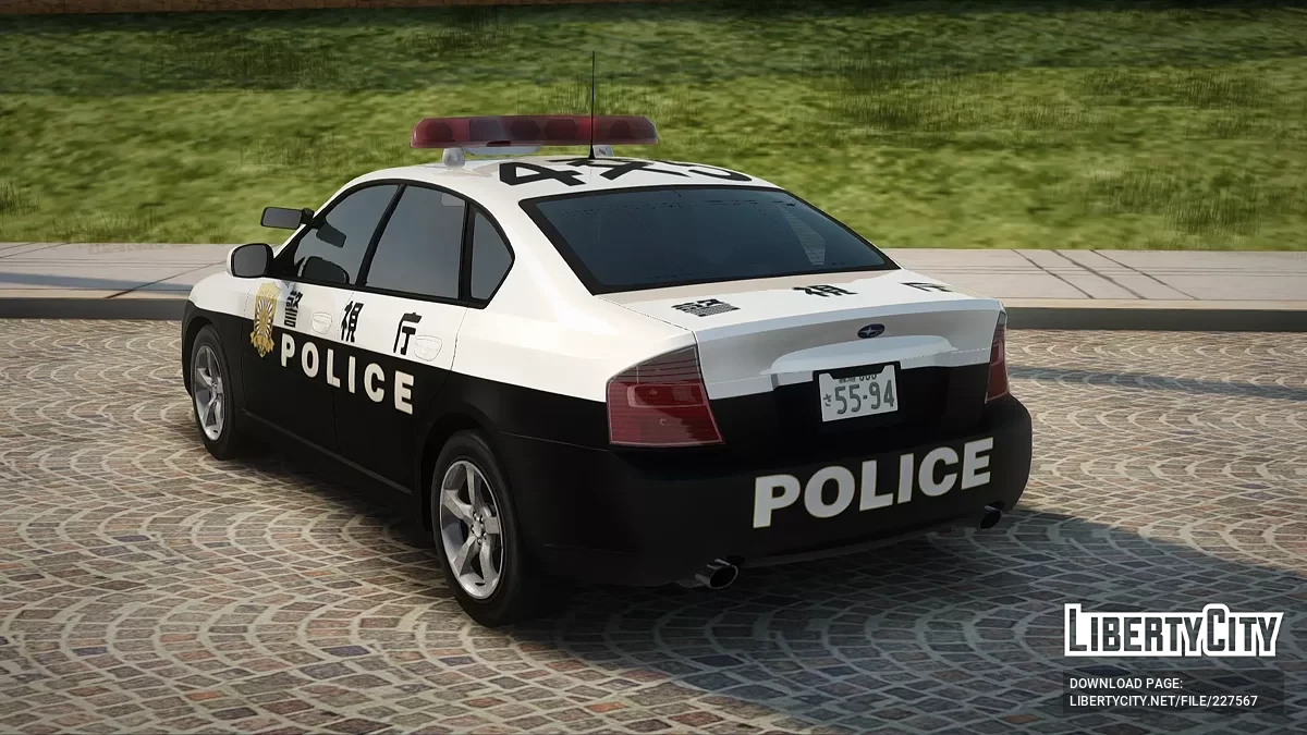 2005 Subaru Legacy 警視庁 第4交通機動隊 / GTA San Andreas