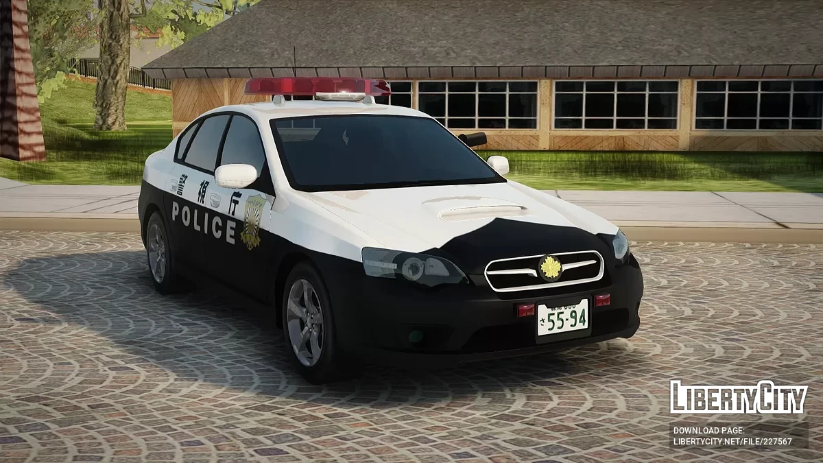 2005 Subaru Legacy 警視庁 第4交通機動隊 / GTA San Andreas
