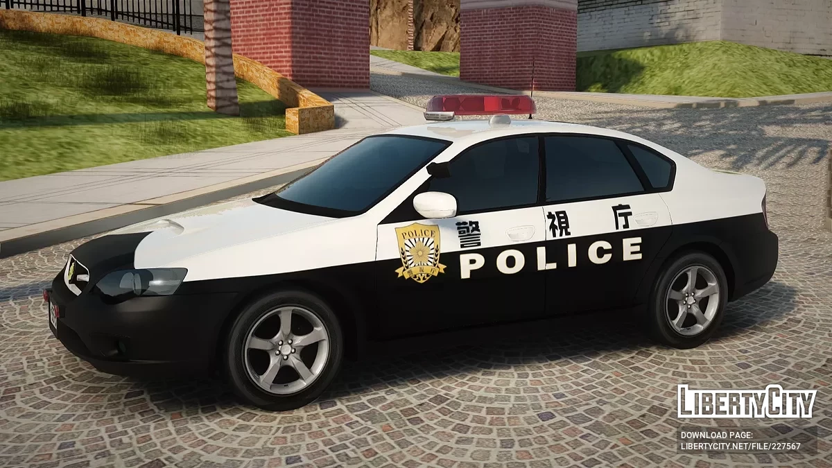 2005 Subaru Legacy 警視庁 第4交通機動隊 / GTA San Andreas