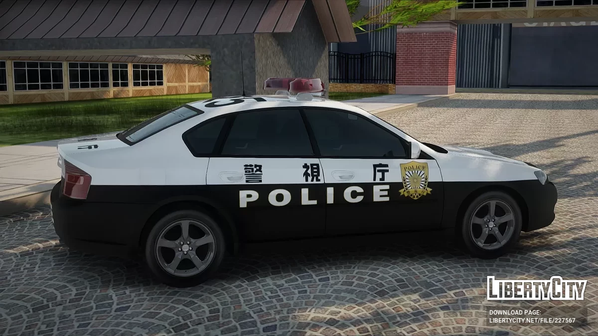 2005 Subaru Legacy 警視庁 第4交通機動隊 / GTA San Andreas