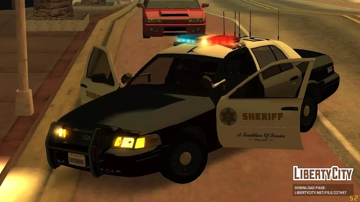 2007 CVPI LASD Patrol / GTA San Andreas