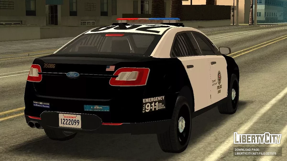 2010 LAPD Ford Taurus / GTA San Andreas