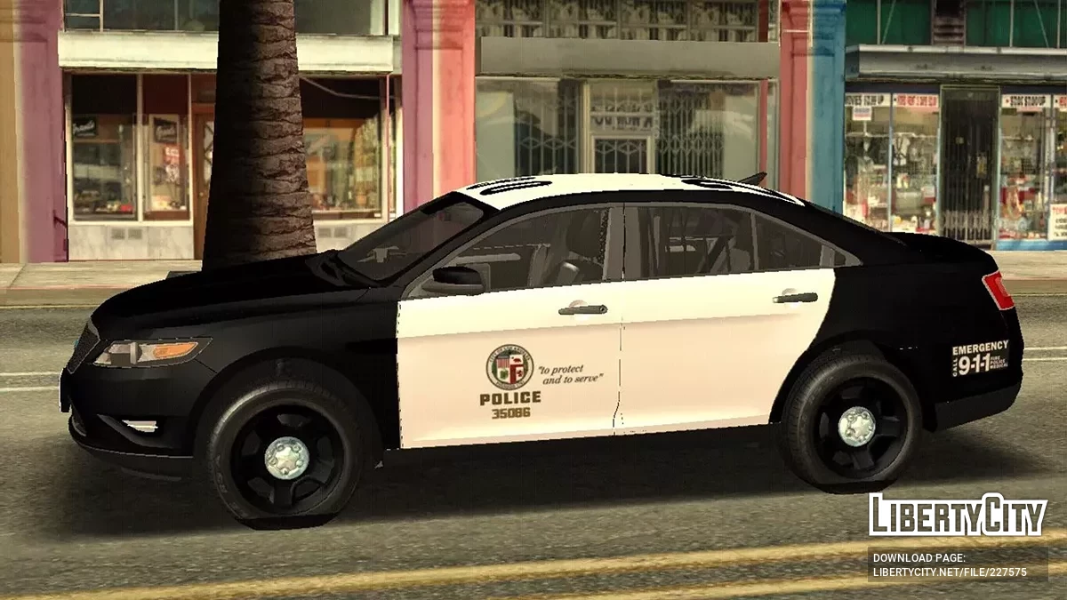 2010 LAPD Ford Taurus / GTA San Andreas