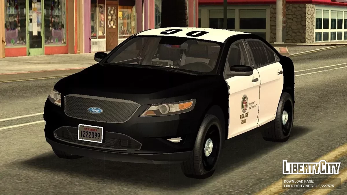 2010 LAPD Ford Taurus / GTA San Andreas