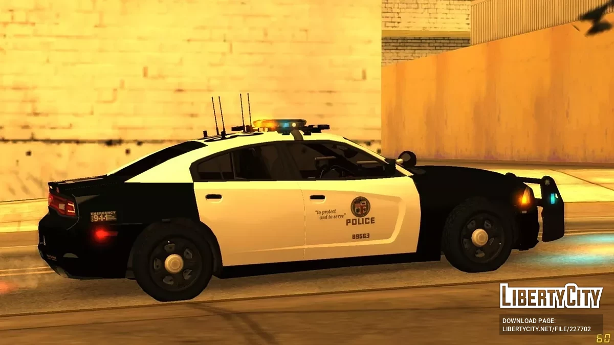 2012 Dodge Charger LAPD Patrol / GTA San Andreas