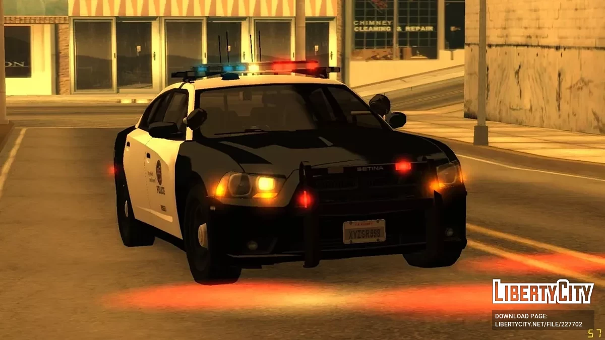 2012 Dodge Charger LAPD Patrol / GTA San Andreas