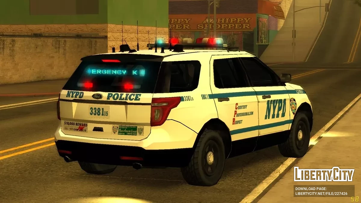 2012 FPIU NYPD SRG 1 Car VisionSLR / GTA San Andreas