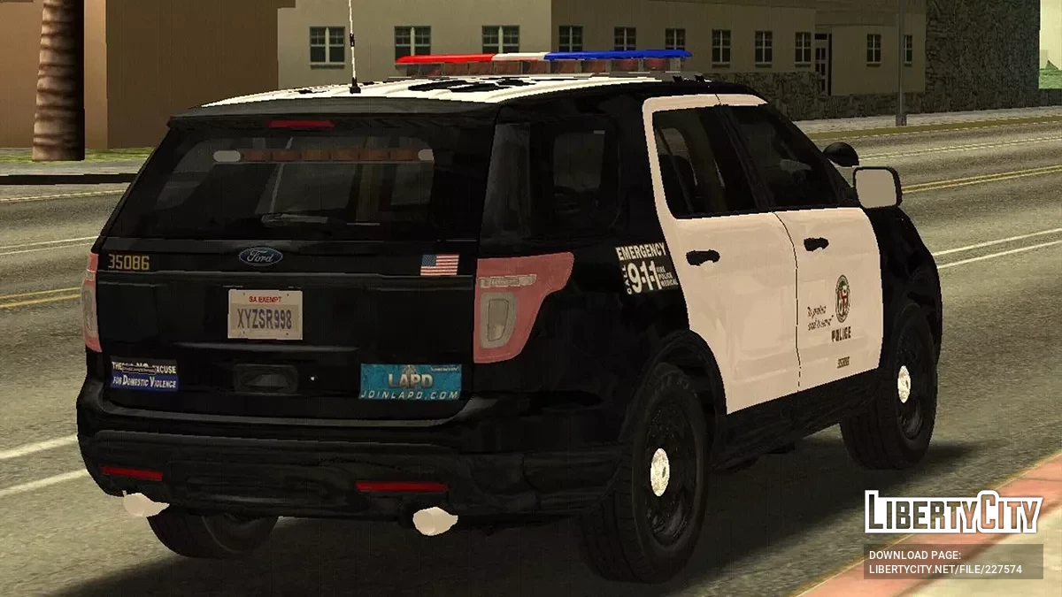 2012 LAPD Ford Explorer / GTA San Andreas