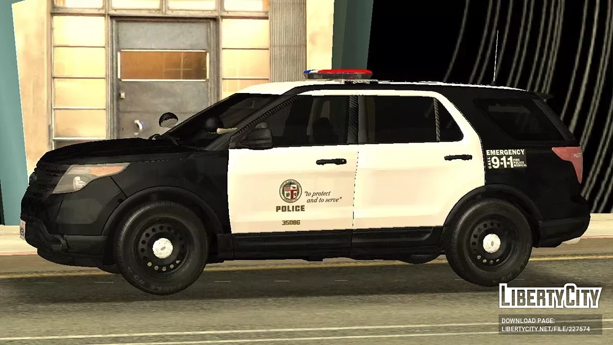 2012 LAPD Ford Explorer / GTA San Andreas