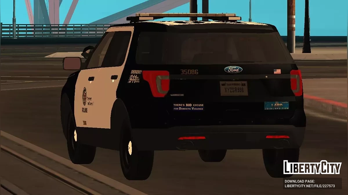 2016 LAPD Ford Explorer / GTA San Andreas
