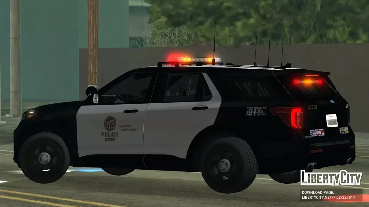 2020 FPIU LAPD Patrol Car Valor / GTA San Andreas