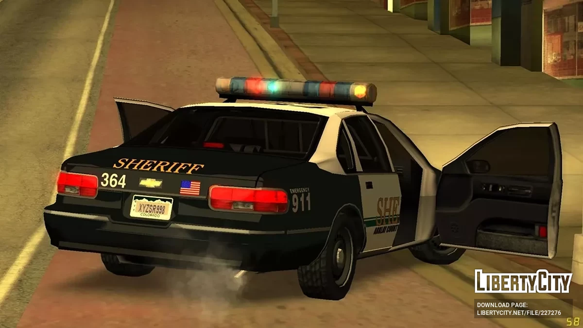 Arklay County Sheriff's Department Caprice / GTA San Andreas