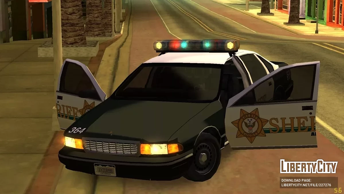 Arklay County Sheriff's Department Caprice / GTA San Andreas