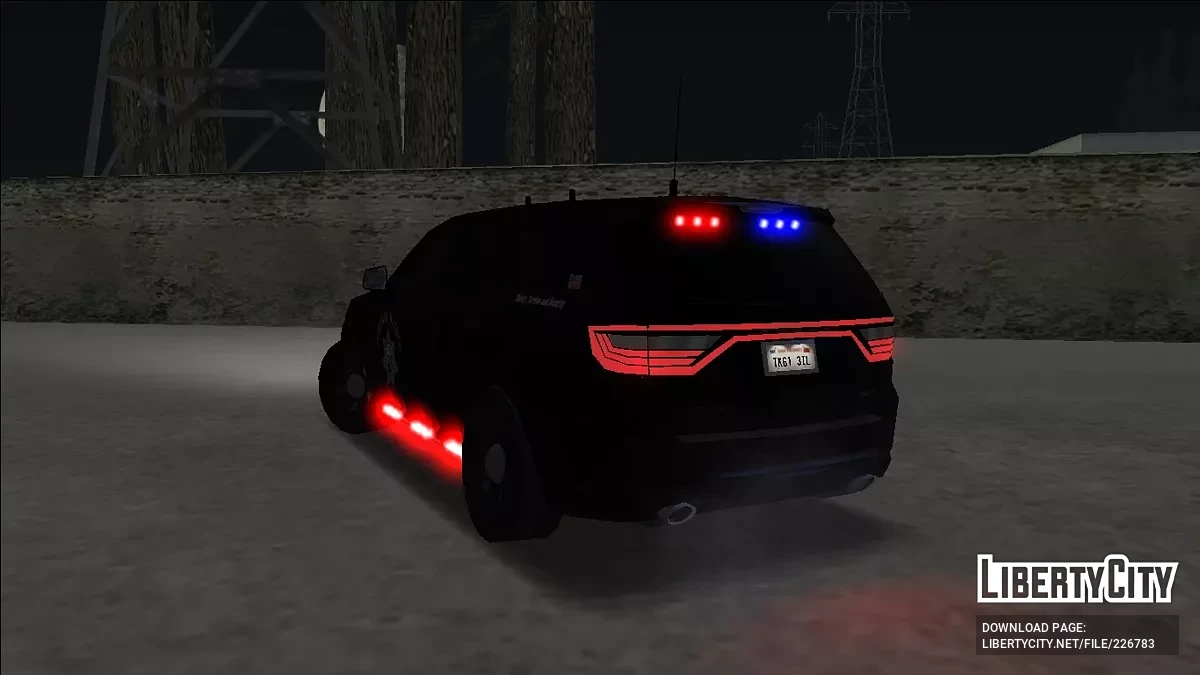 CHP Dodge Durango SMPV [VSL] / GTA San Andreas