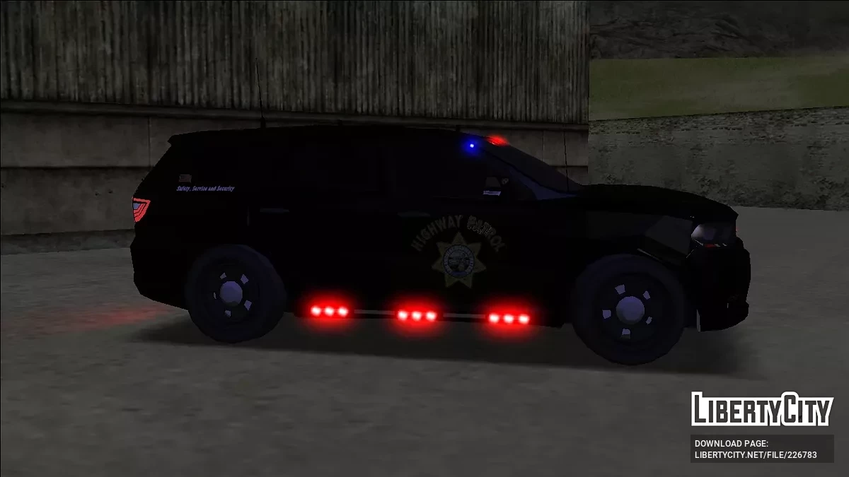 CHP Dodge Durango SMPV [VSL] / GTA San Andreas