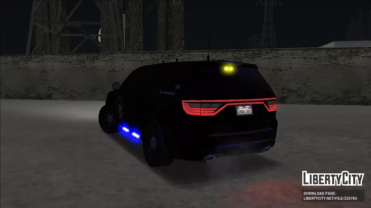 CHP Dodge Durango SMPV [VSL] / GTA San Andreas