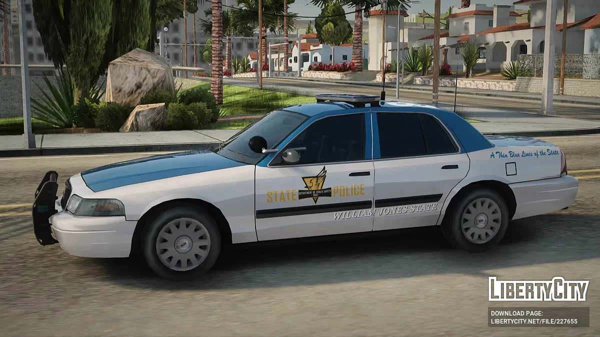 Ford Crown Victoria William Jones State Police / GTA San Andreas