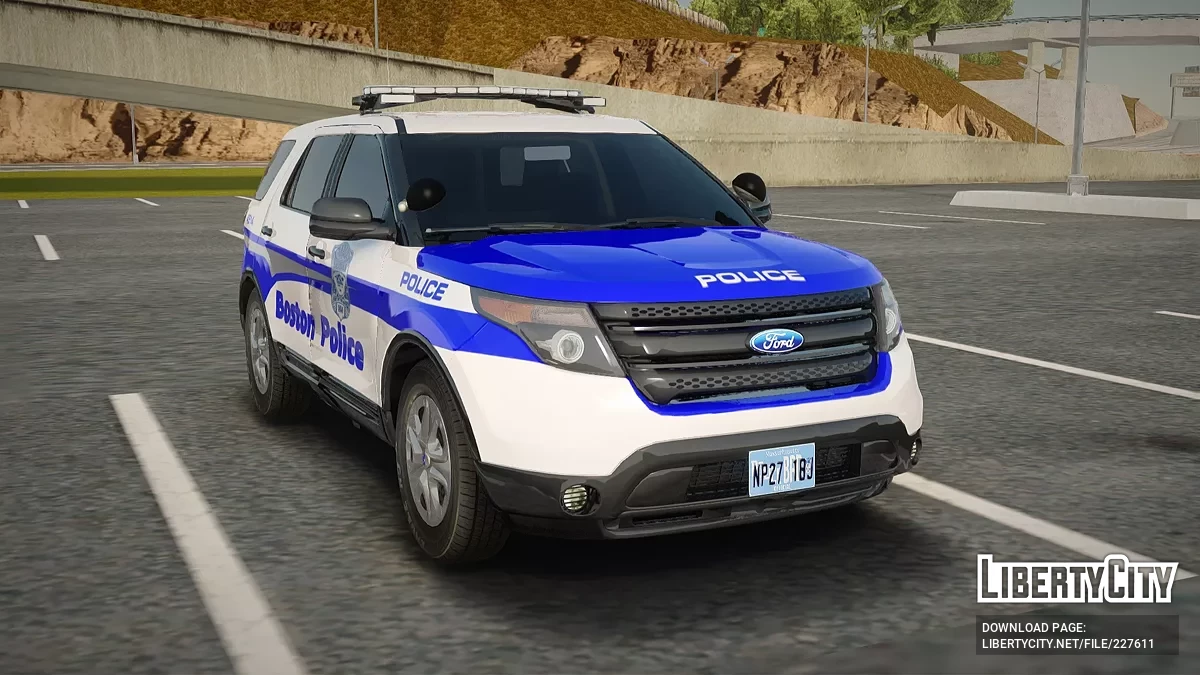 Ford Police Interceptor Utility Boston Police / GTA San Andreas