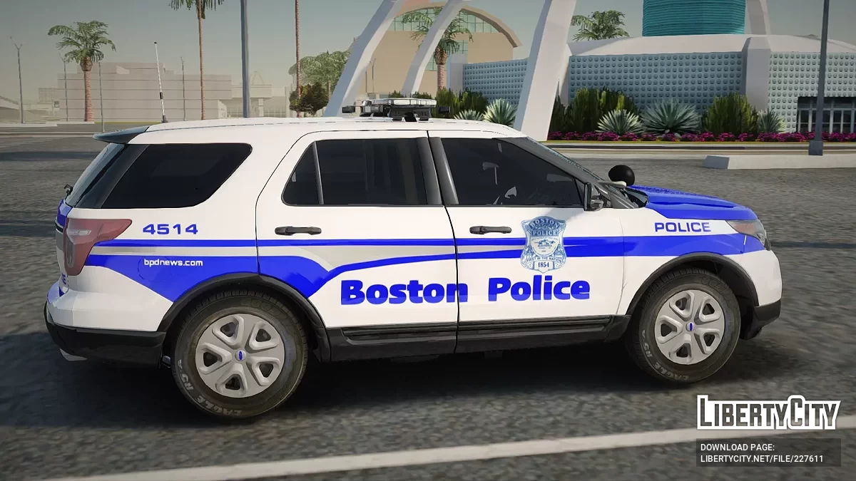 Ford Police Interceptor Utility Boston Police / GTA San Andreas