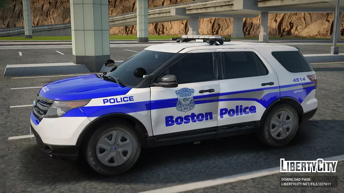 Ford Police Interceptor Utility Boston Police / GTA San Andreas