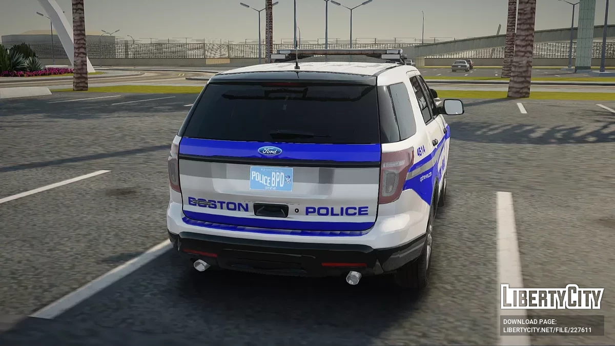 Ford Police Interceptor Utility Boston Police / GTA San Andreas