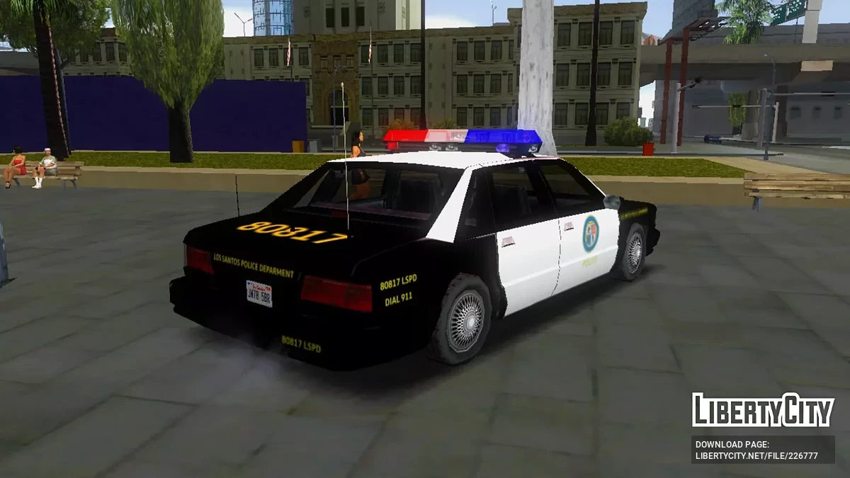 Los Santos Police Car 1992 / GTA San Andreas