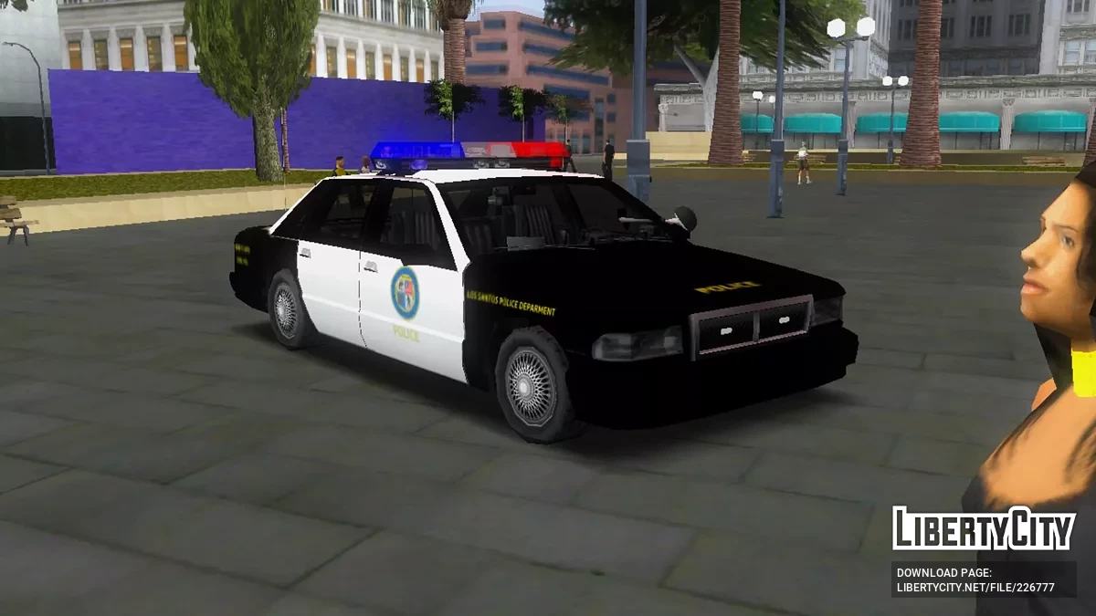 Los Santos Police Car 1992 / GTA San Andreas
