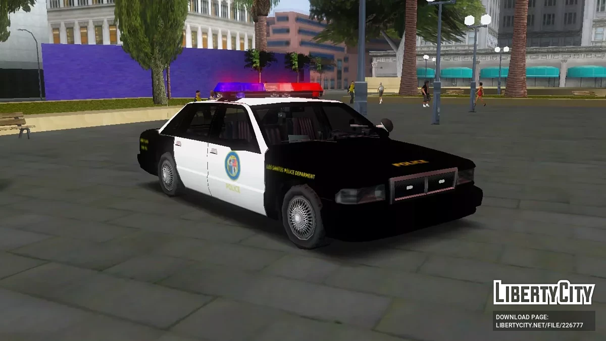 Los Santos Police Car 1992 / GTA San Andreas